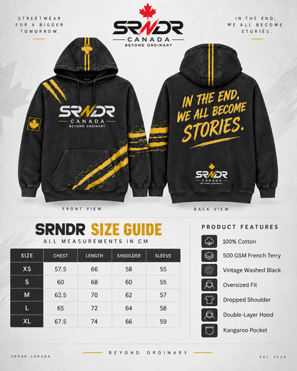SRNDR CANADA Oversized Hoodie